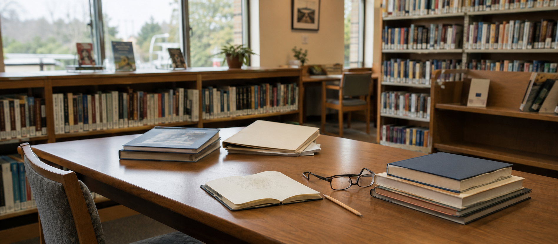 Notebook and reference books used to organize estate tax filing steps.