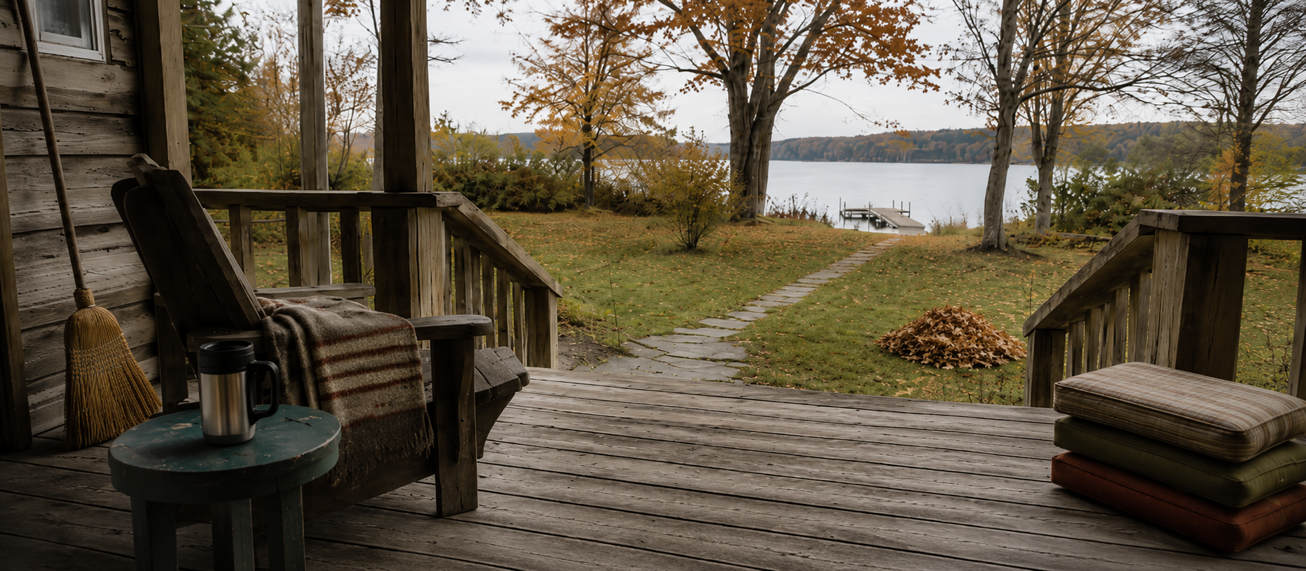 A cottage by the water, representing real estate that may have tax value but limited immediate cash.